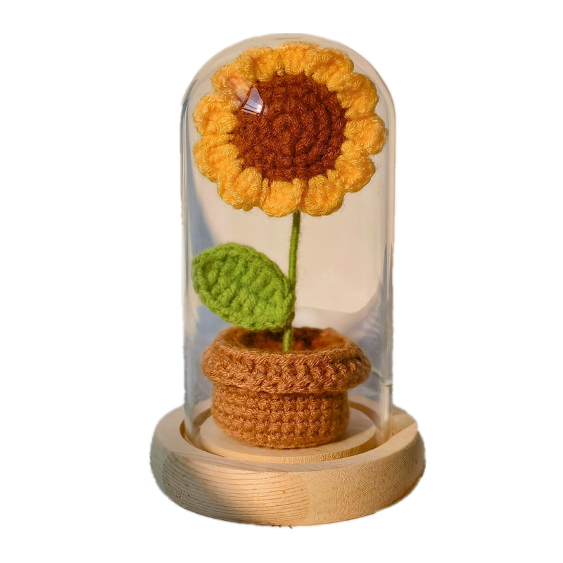 Sunflower Hand-woven Wool Crochet Diy Material Package